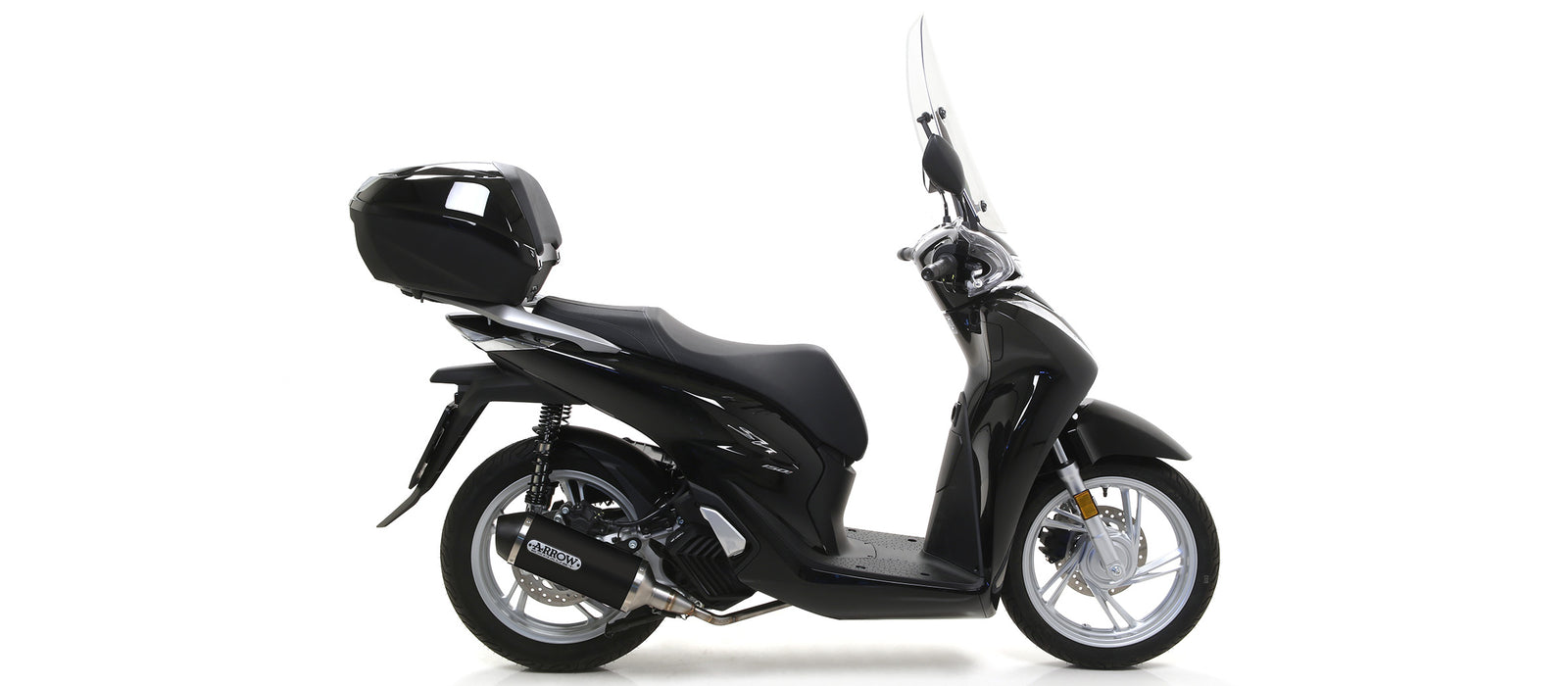 Arrow Urban Aluminium Dark" Slip On With Steel "Dark" End Cap"