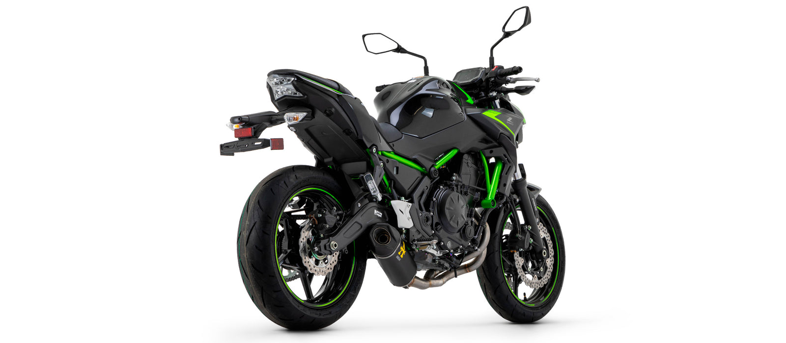 Arrow Indy-Race Aluminium Dark" Slip On With Carbon Fiber End Cap"