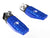 KPDM09 - BMW R1300GS SPORT PASSENGER FOOTPEGS KIT