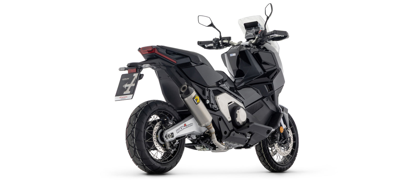 Arrow Full System With Race-Tech Titanium Slip On - Short Version