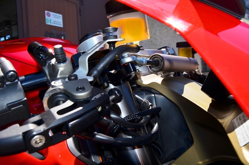 BSRA53V4D - V4 ADJUSTABLE HANDLEBAR GP d. 53 MM. OFF SET 15 mm.