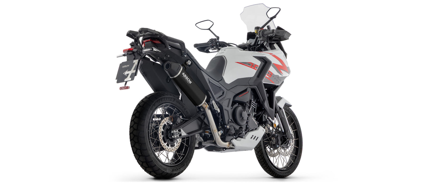 Arrow Indy Race Aluminium Dark" Slip On With Carbon End Cap"