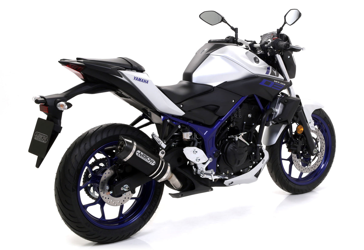 Arrow Street Thunder Aluminium Dark" Slip On With Carbon End Cap"