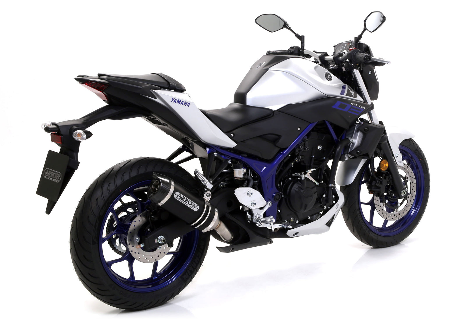 Arrow Street Thunder Aluminium Dark" Slip On With Carbon End Cap"