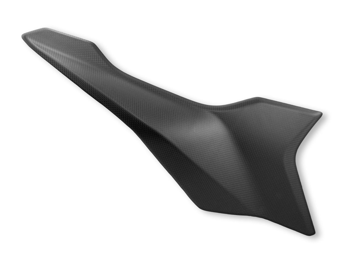 CRB157O - HM 698 MONO MATT CARBON SEAT SIDE COVERS