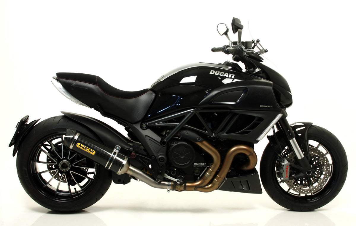 Race-Tech Carbon Fiber Slip On With Carbon End Cap