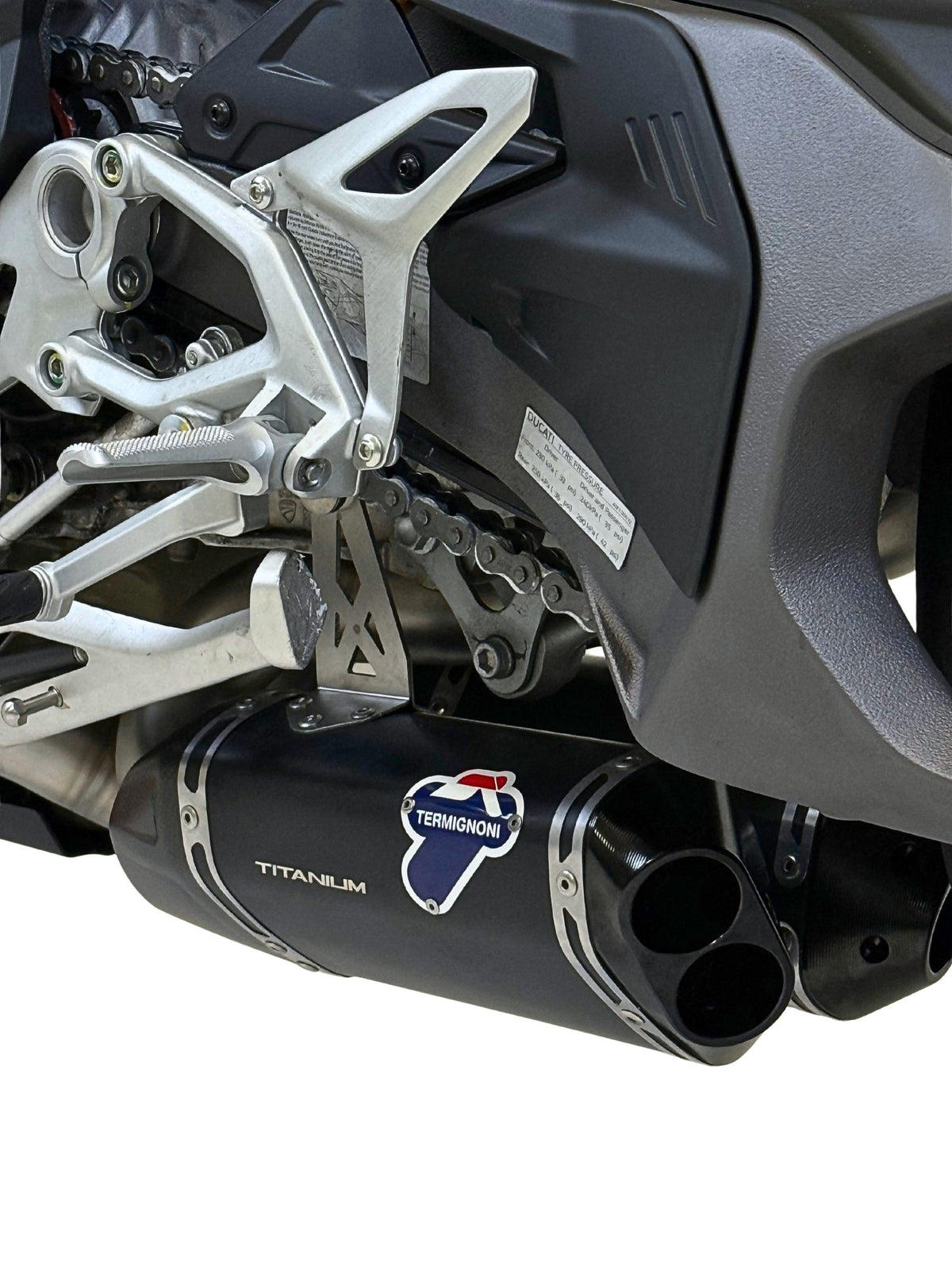 D23509440INA Termignoni Silencers Black Panigale V4/Streetfighter V4 MY25
