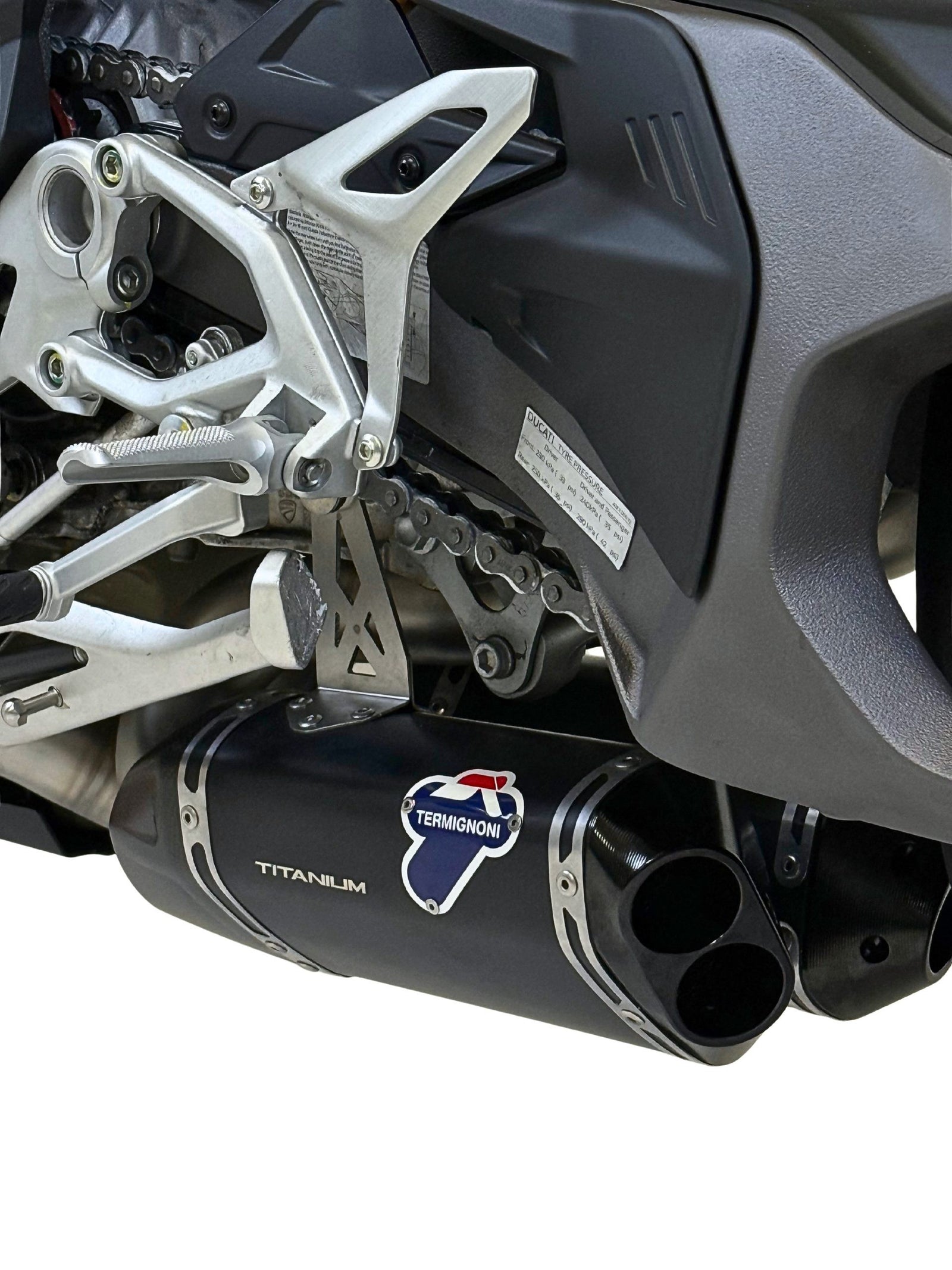 D23509440INA Termignoni Silencers Black Panigale V4/Streetfighter V4 MY25