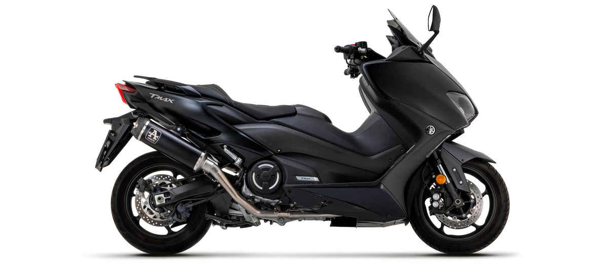 Arrow Full System With Indy Race Titanium Dark" Slip On"