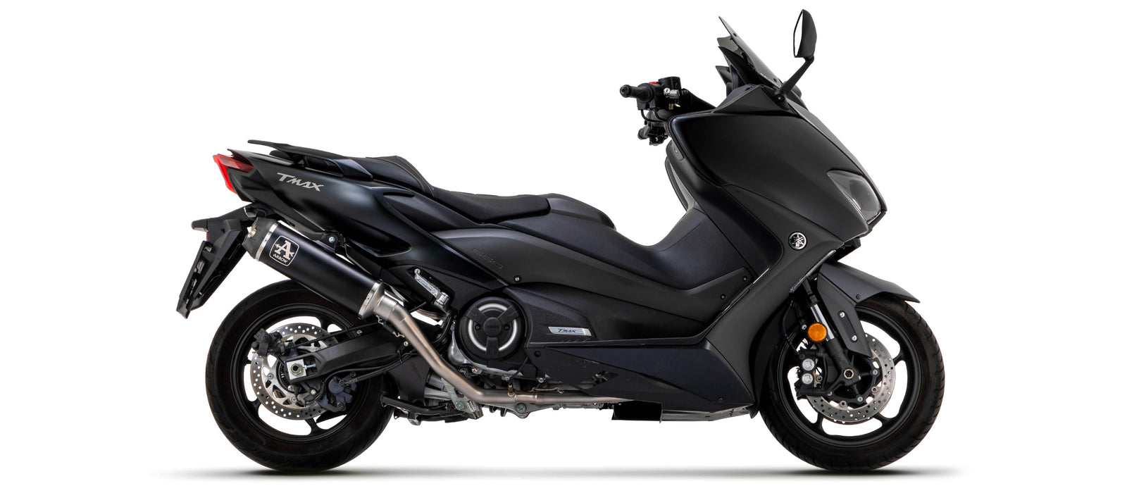 Arrow Full System With Indy Race Titanium Dark" Slip On"