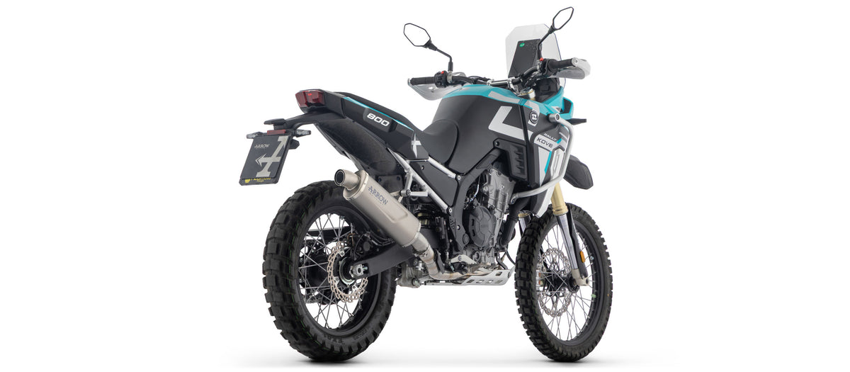 Arrow Full System With Indy Race Evo Titanium Slip On With Steel End Cap