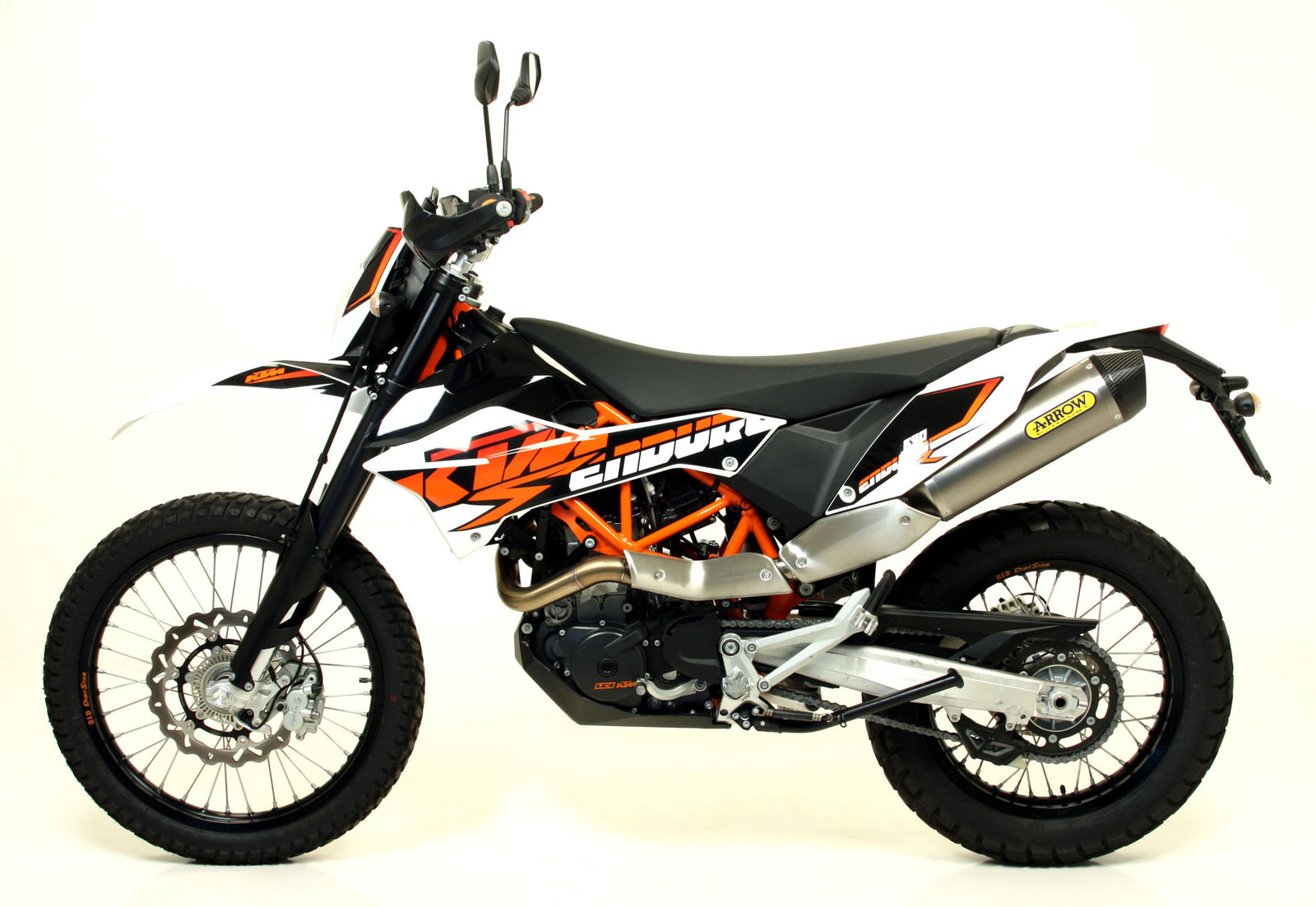 Arrow Race-Tech Titanium Slip On With Carbon End Cap