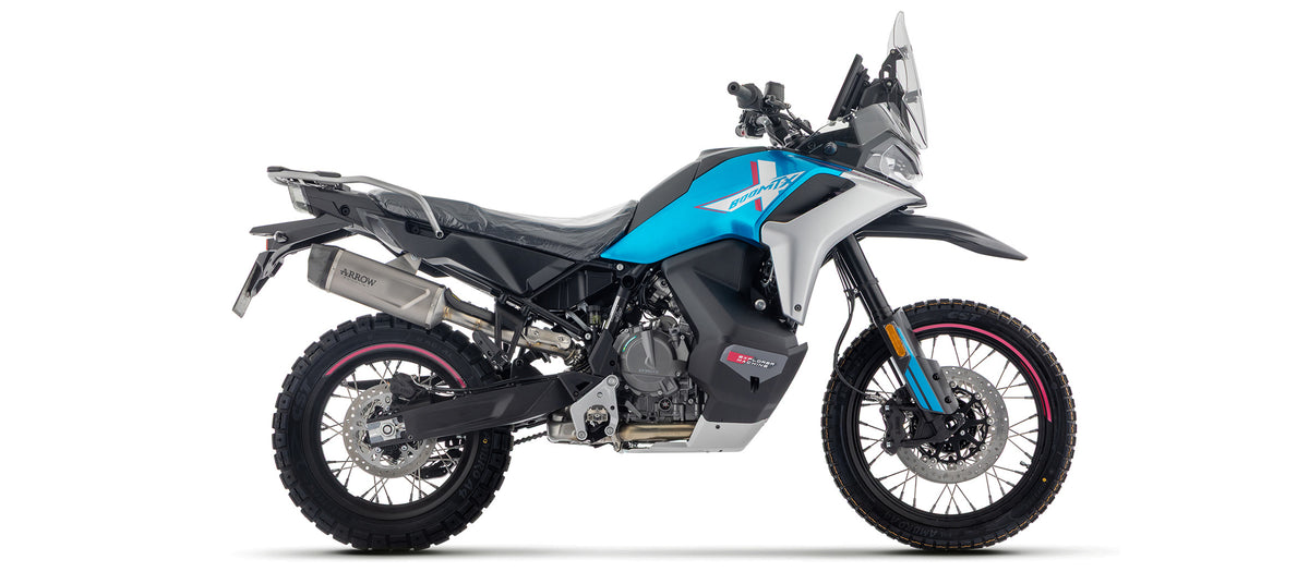 Arrow Indy Race Evo Titanium Slip On With Carbon End Cap