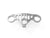 PSS08 -  V4 UPPER STEERING PLATE GP EDITION