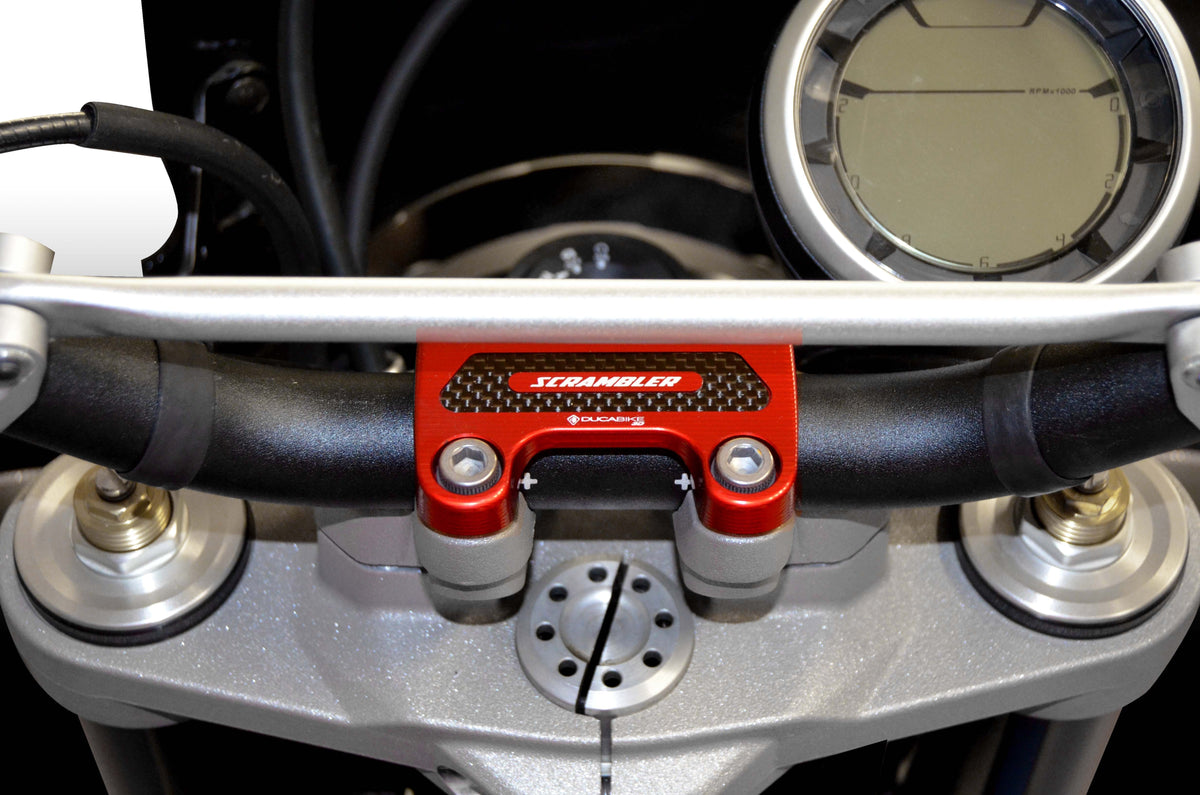 BM12 - HANDLEBAR CLAMP SCRAMBLER D28mm