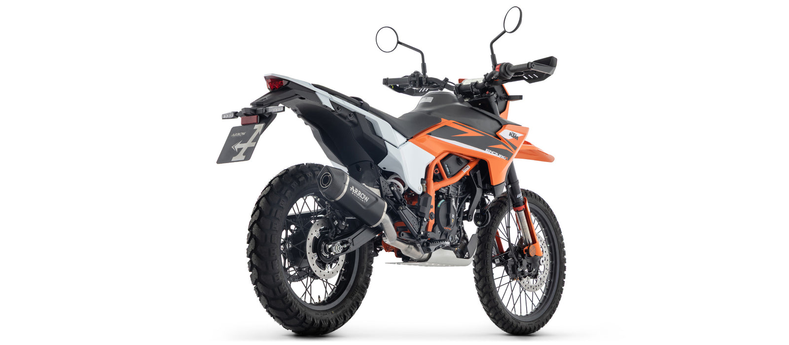 Arrow Indy Race Evo Aluminium Dark" Slip On With Carbon End Cap"