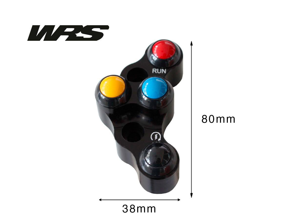 WRS 5 BUTTON RIGHT RACING SWITCH DUCATI PANIGALE V4R 2019-20 / V4R 2023