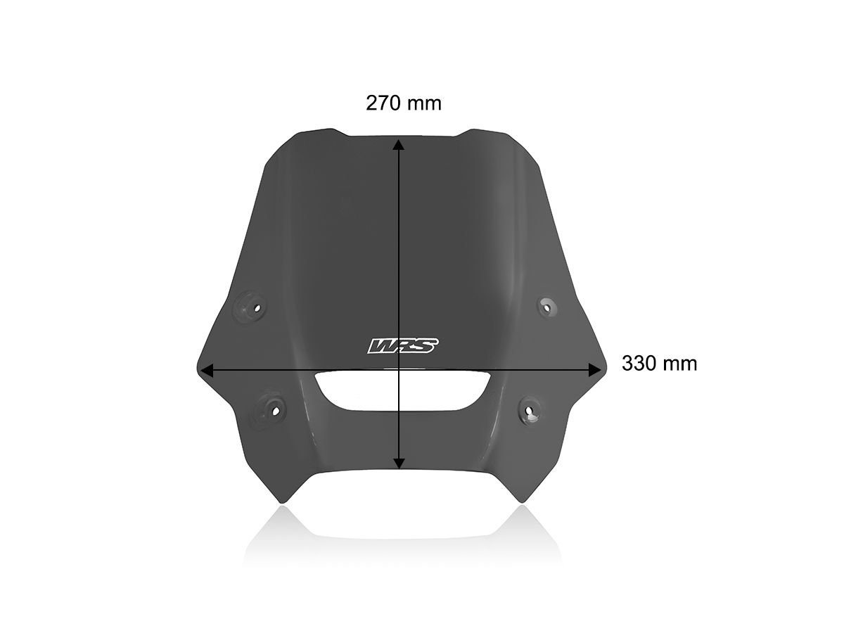 WRS SPORT WINDSCREEN HONDA NX 500 / 400 2024-2025