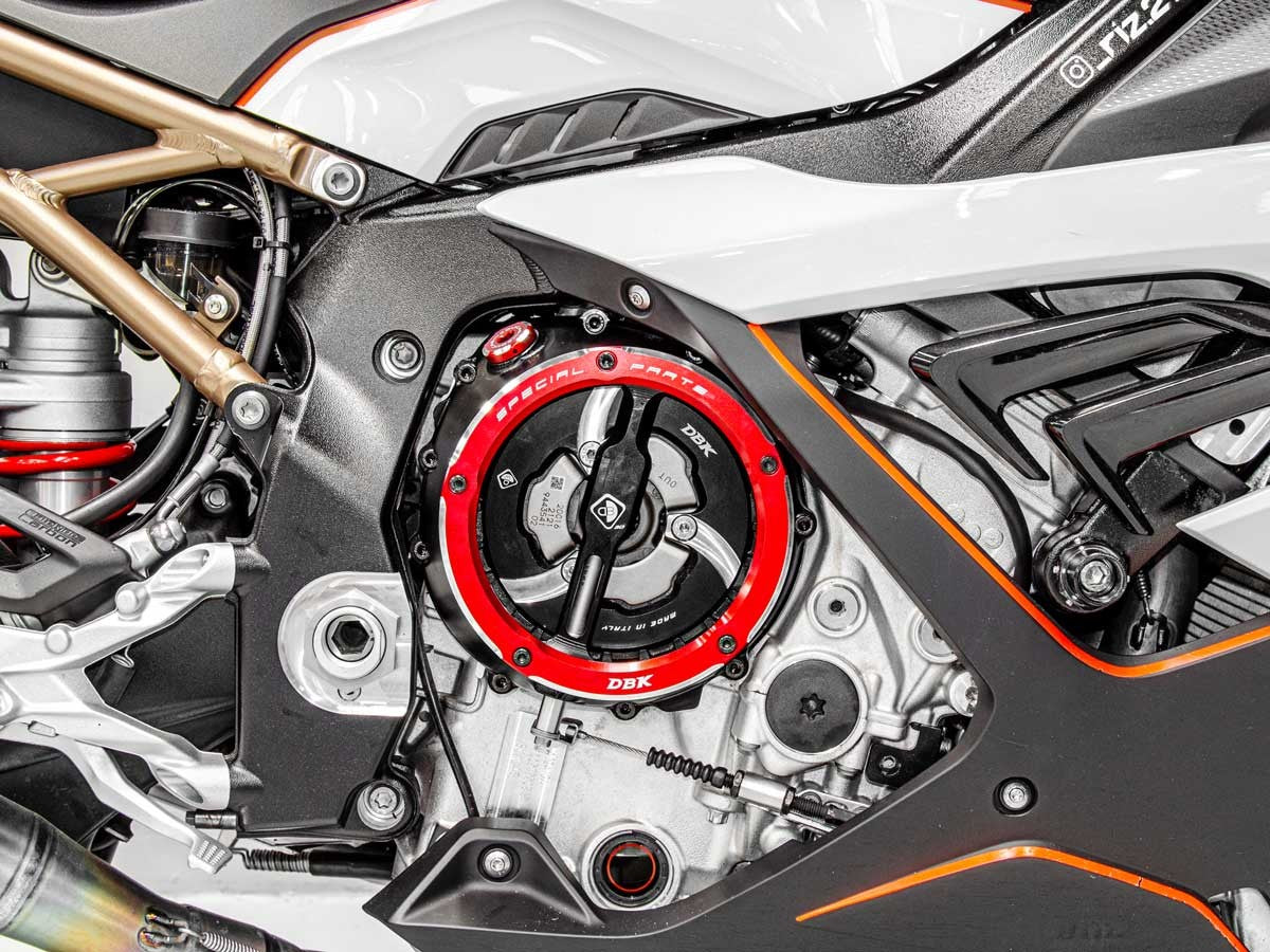 CCDV12 - BMW CLEAR CLUTCH COVER OIL BATH 3D-EVO