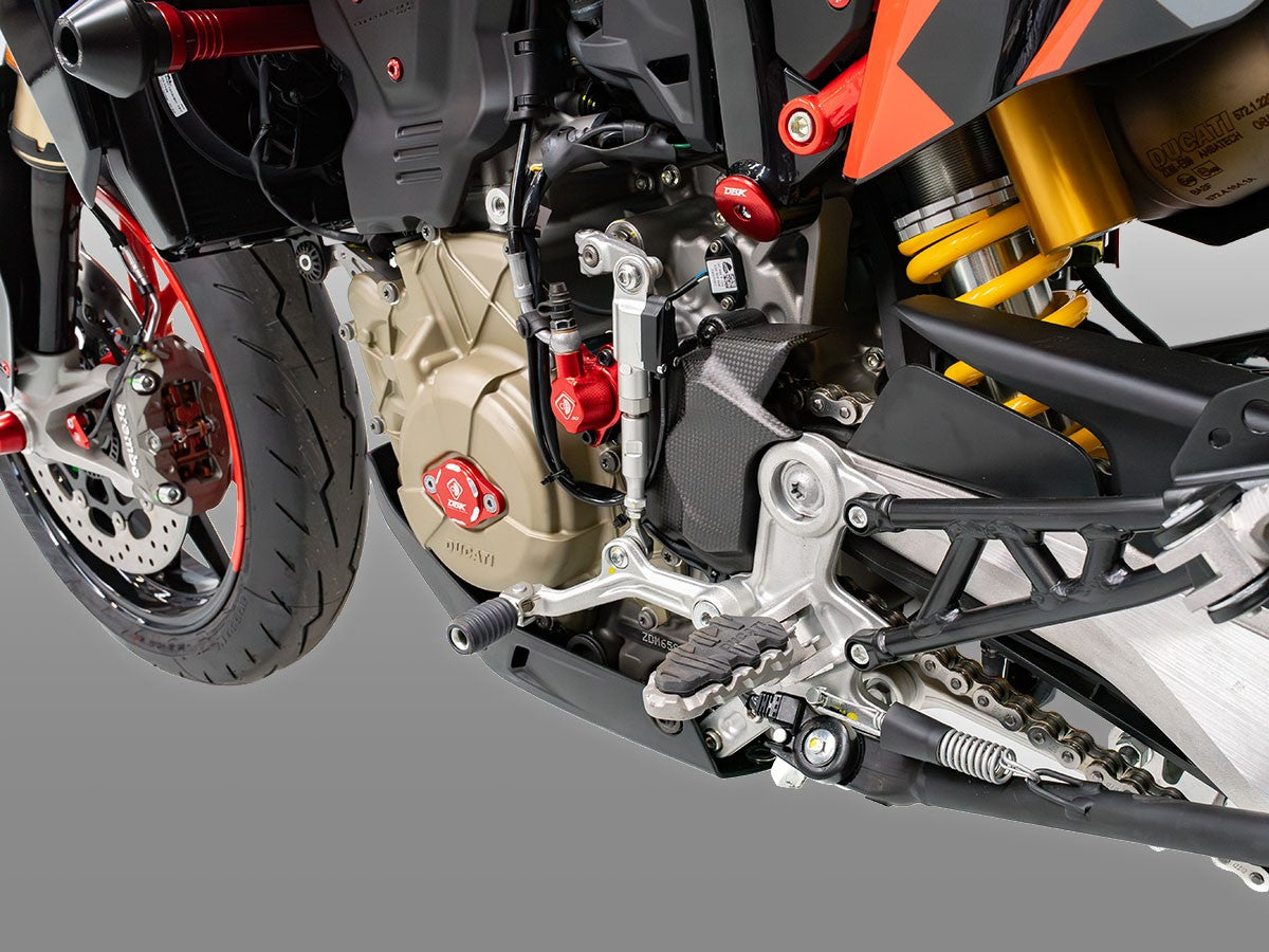 CRB164O - HM 698 MONO MATT CARBON SPROCKET COVER