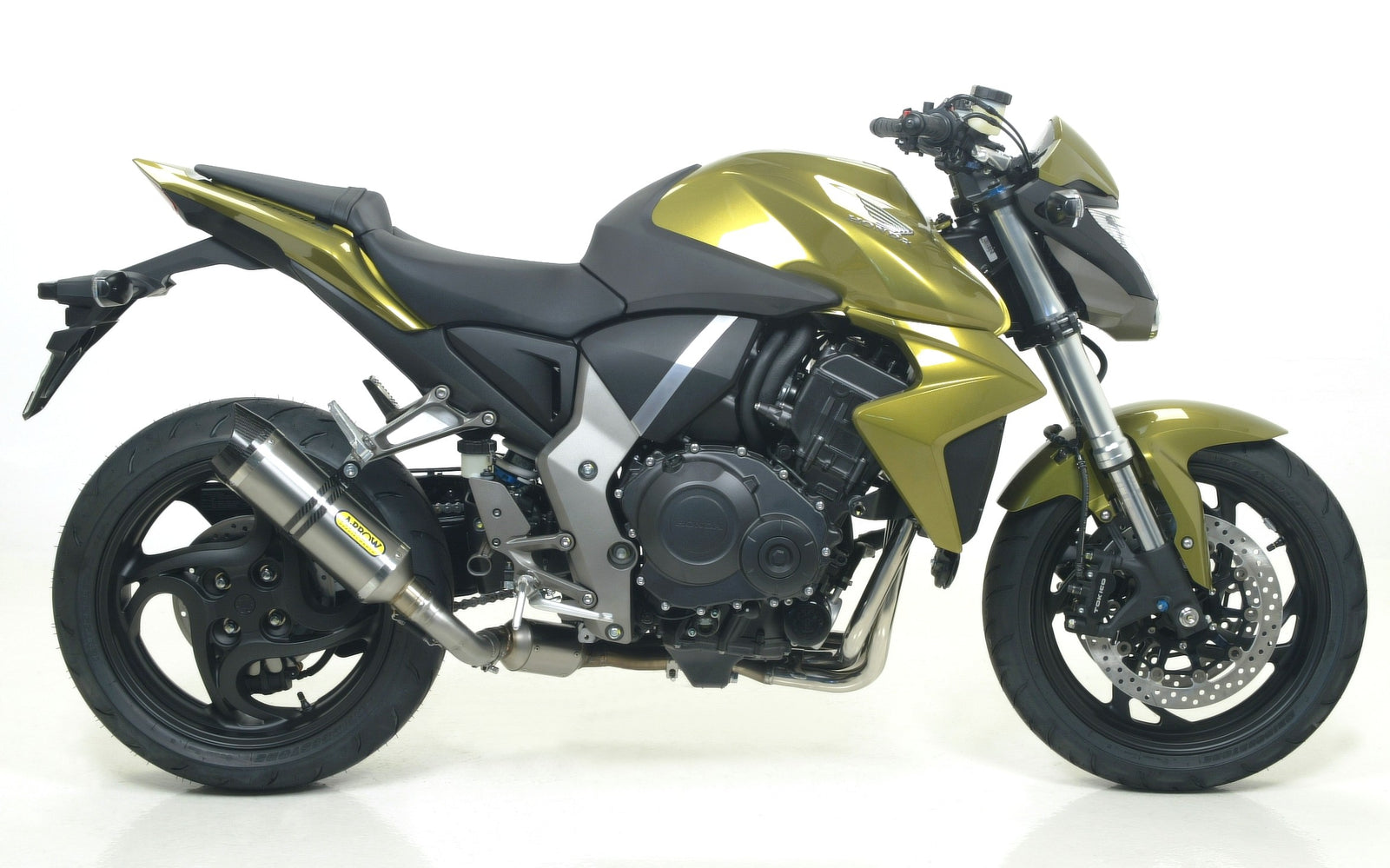 Arrow Street Thunder Slip On With Carbon End Cap + Mid-Pipe No Kat