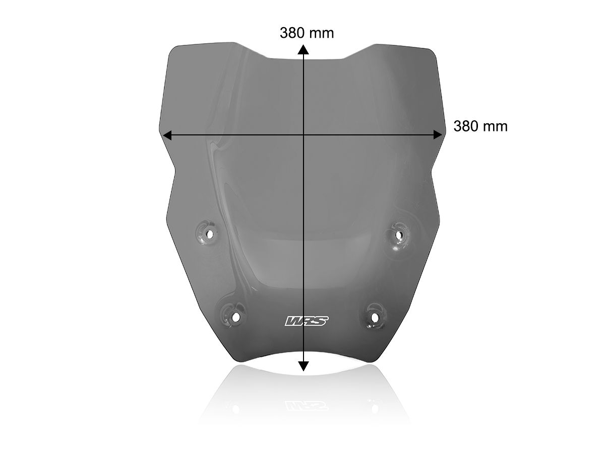 WRS TOURING WINDSCREEN WITH RADAR BMW R 1300 GS 2023-2025