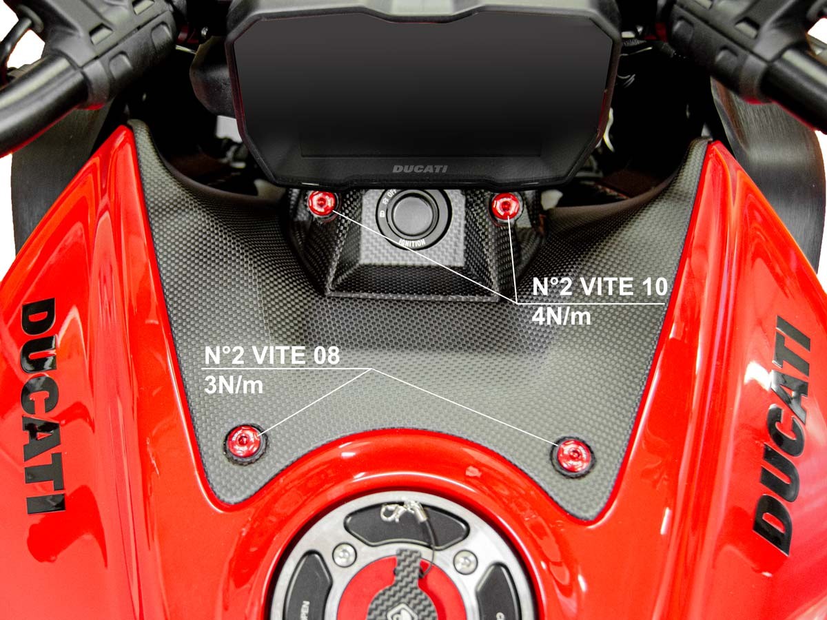 KVT48 - DIAVEL V4 KEY COVER SCREW KIT