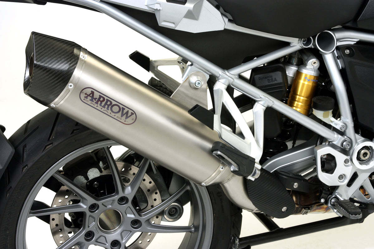 Arrow Maxi Race-Tech Titanium Slip On With Carbon End Cap