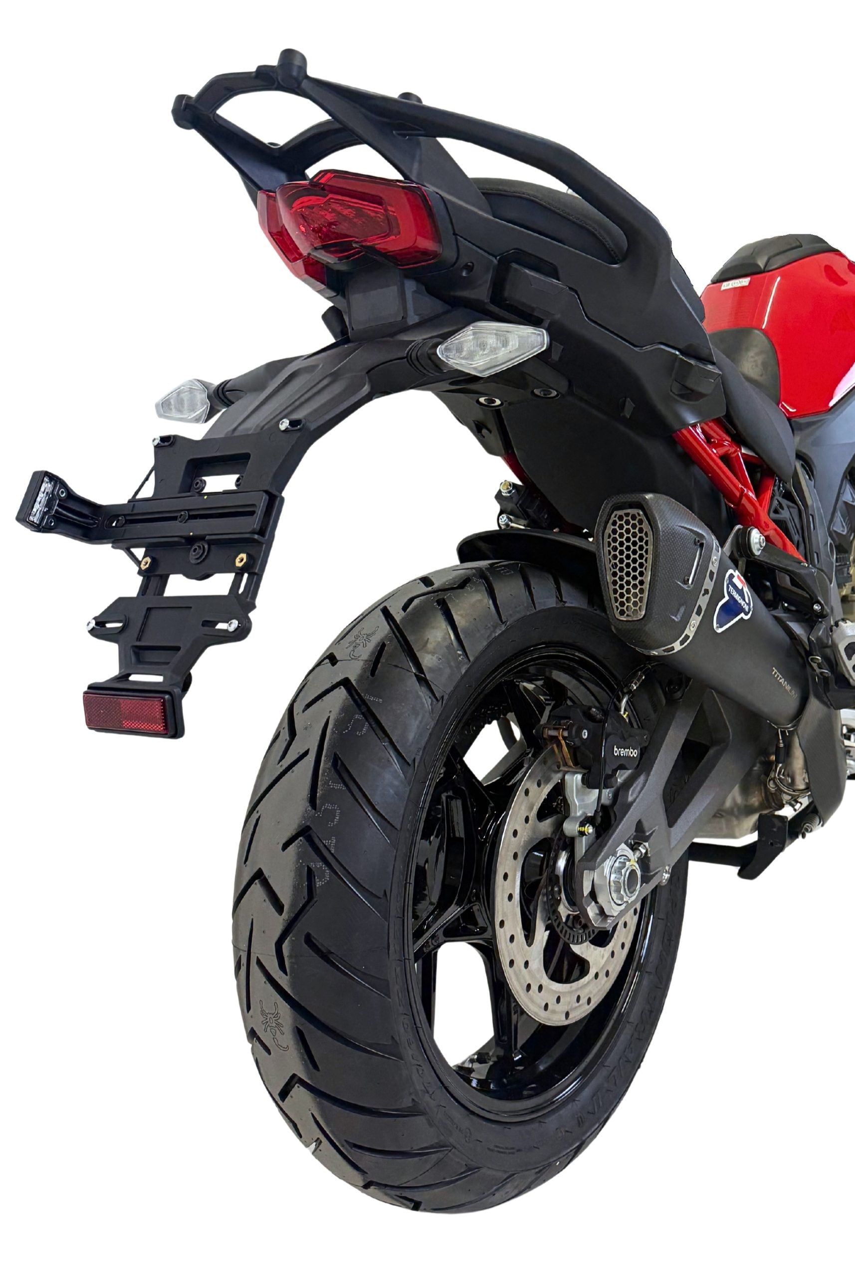 D23308040INC - TERMIGNONI HOMOLOGATED SILENCER BLACK DUCATI MULTISTRADA V4 MY 2025