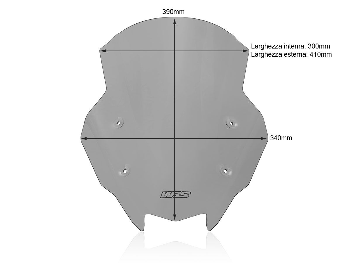 WRS TOURING WINDSCREEN KAWASAKI Z 1000 SX / NINJA 1000 SX 2017-2025