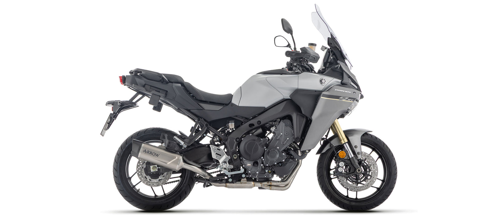 Arrow Full System With Indy Race Evo Titanium Slip On With Carbon End Cap