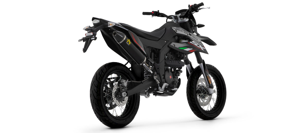 Arrow Full System With Thunder Aluminium Dark" Slip On With Carbon Fiber End Cap"