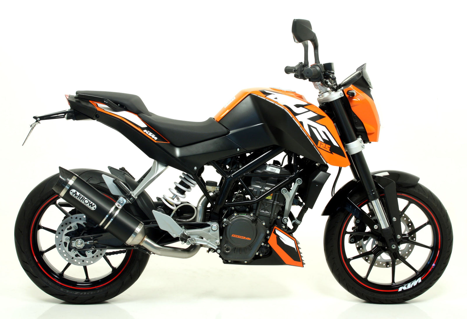 Arrow Street Thunder Aluminium Dark" Slip On With Carbon End Cap"
