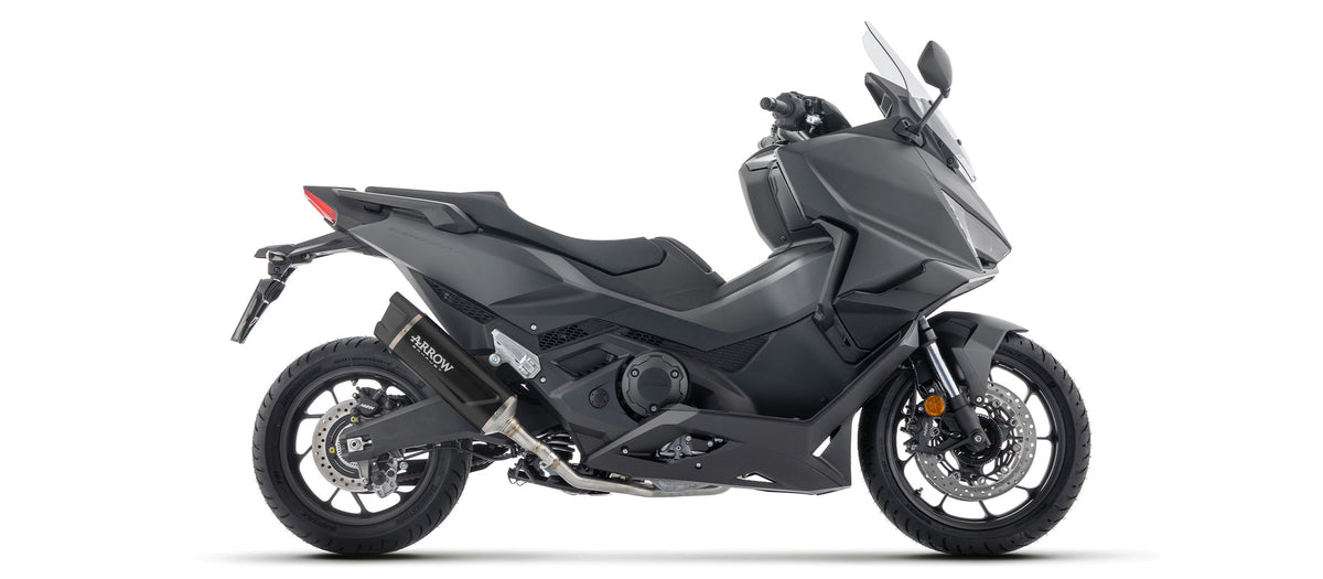 Arrow Full System With Indy Race Evo Aluminium Dark" Slip On"