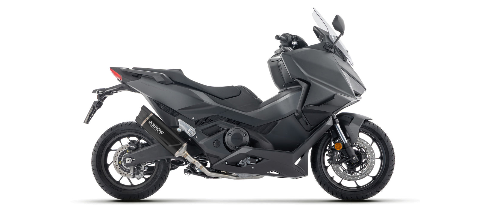 Arrow Full System With Indy Race Evo Aluminium Dark" Slip On"