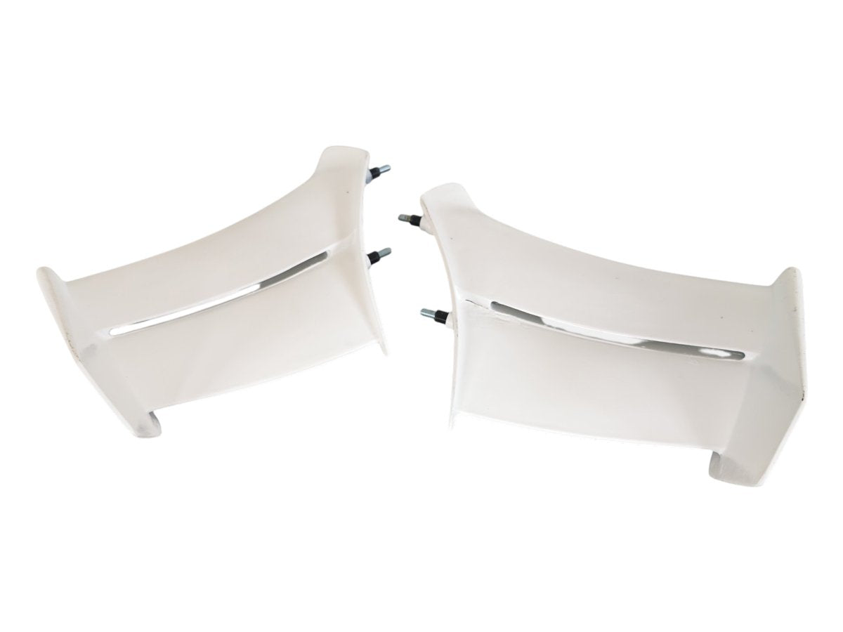 WRS Fiberglass Winglets Ducati Panigale V4 / S 2025-2026 - RAW WHITE