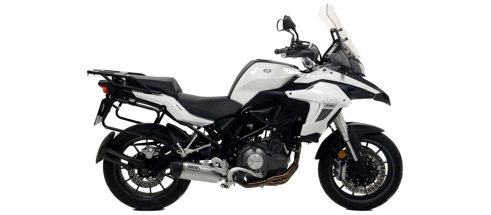 Arrow Race-Tech Aluminium Slip On With Carbon End Cap