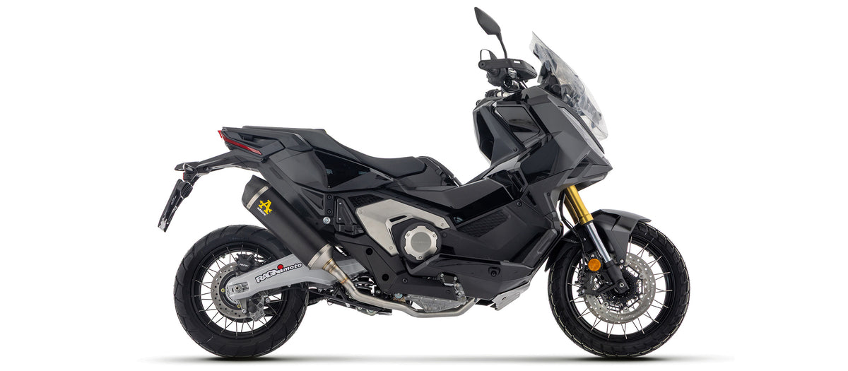 Arrow Full System With Race-Tech Aluminium Dark" Slip On - Long Version"