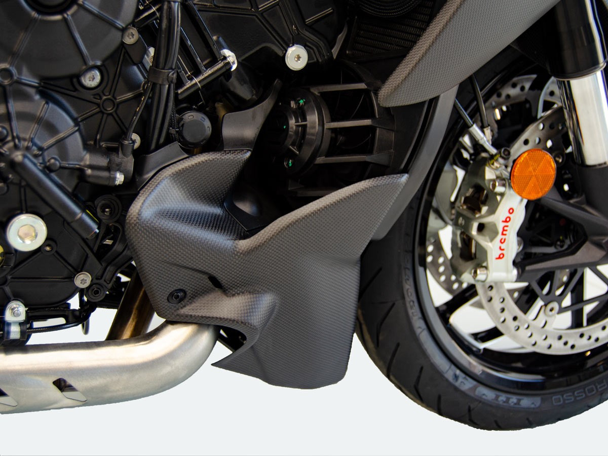 CRB82O Diavel V4 Front Toe Cap Matt Carbon