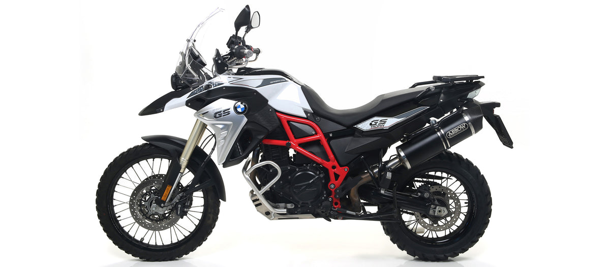 Arrow Maxi Race-Tech Aluminium Dark" Slip On With Carbon End Cap"