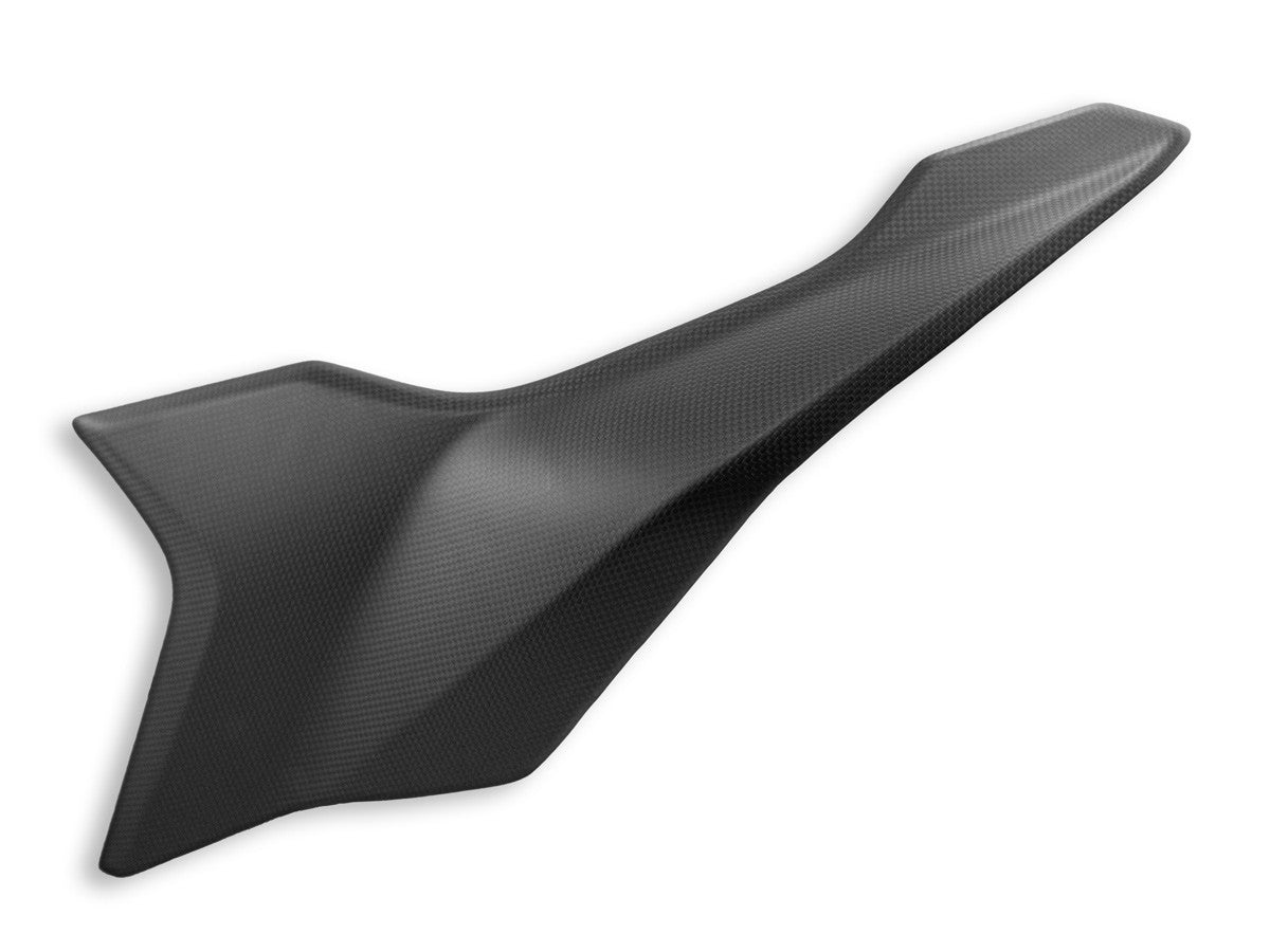 CRB157O - HM 698 MONO MATT CARBON SEAT SIDE COVERS