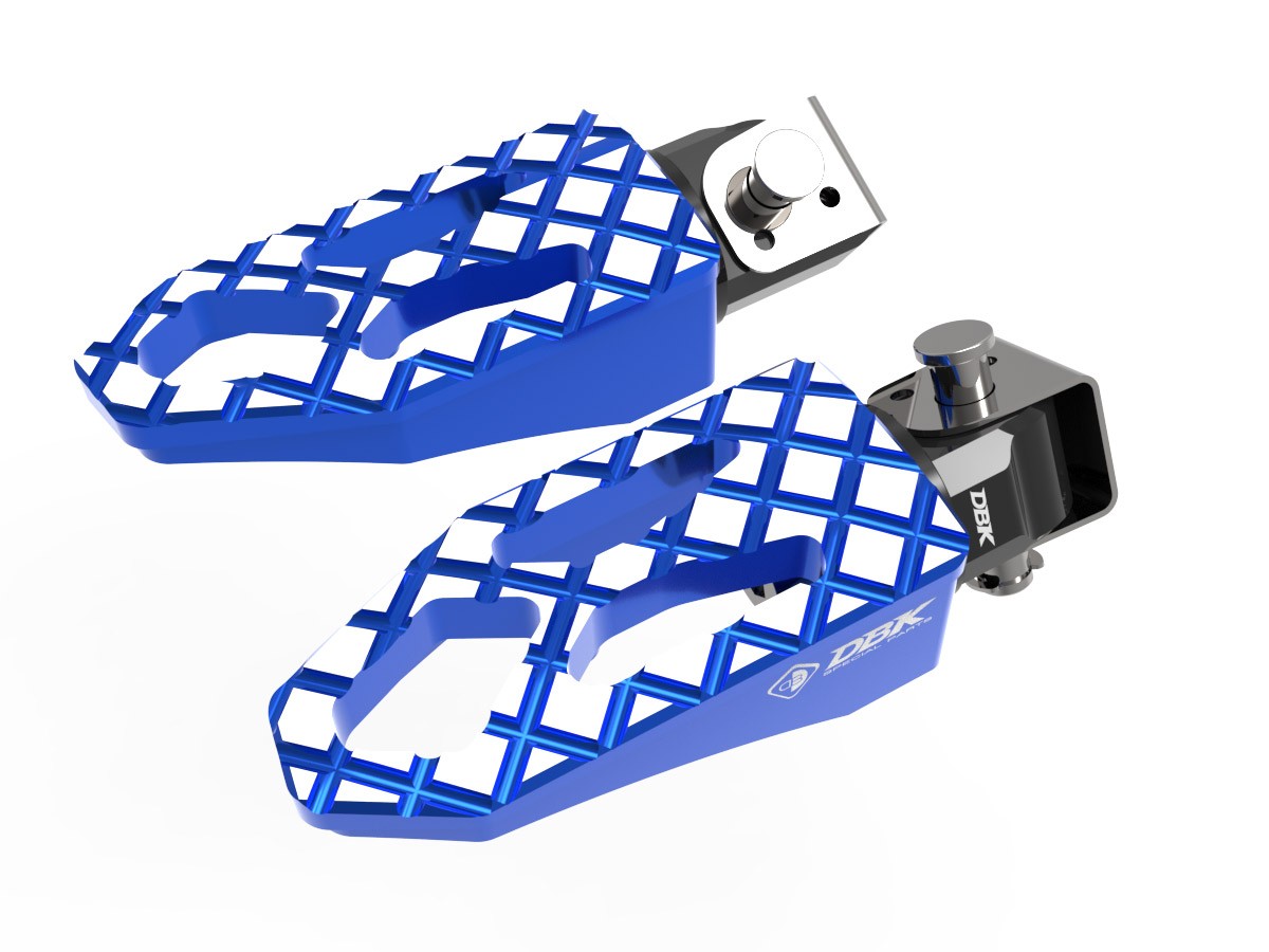 KPDM10 - BMW R1300GS TOURING PASSENGER FOOTPEGS KIT