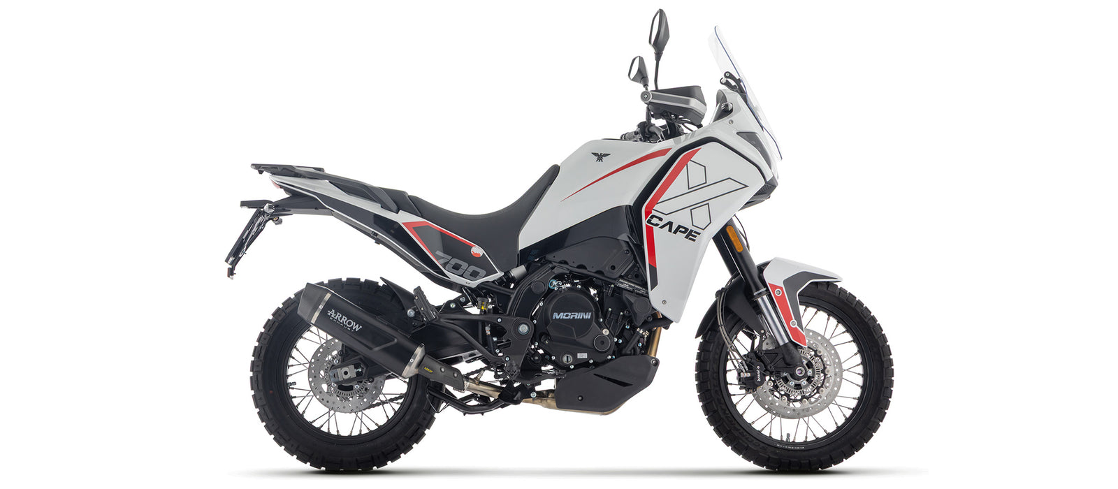 Arrow Indy Race Evo Aluminium Dark" Slip On With Carbon End Cap With Carbon Heel Guard"