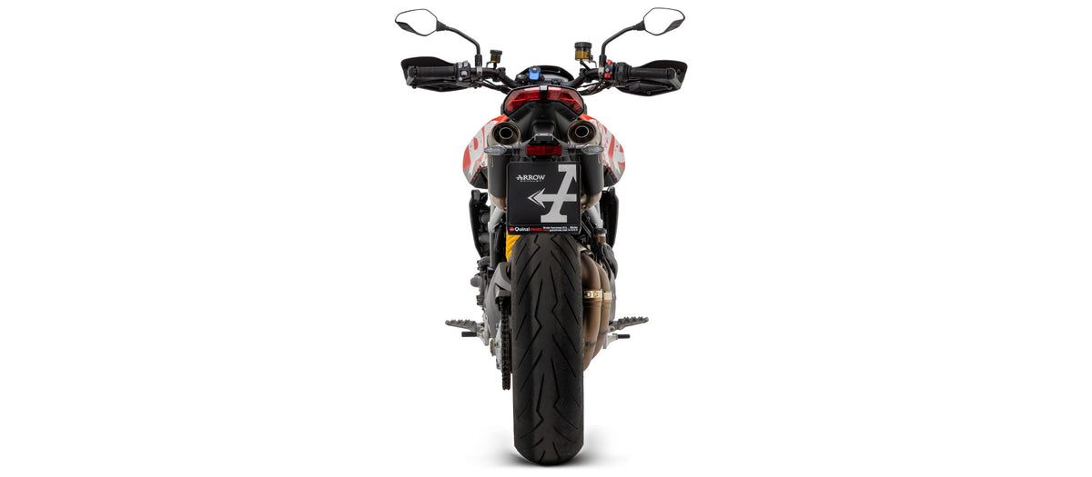 Arrow Pro-Race Nichrom Dark" Slip Ons"