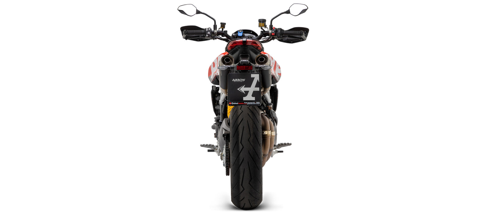 Arrow Pro-Race Nichrom Dark" Slip Ons"