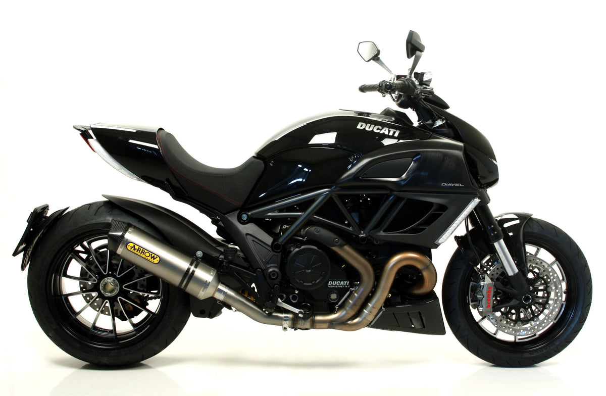 Arrow Race-Tech Titanium Slip On With Carbon End Cap