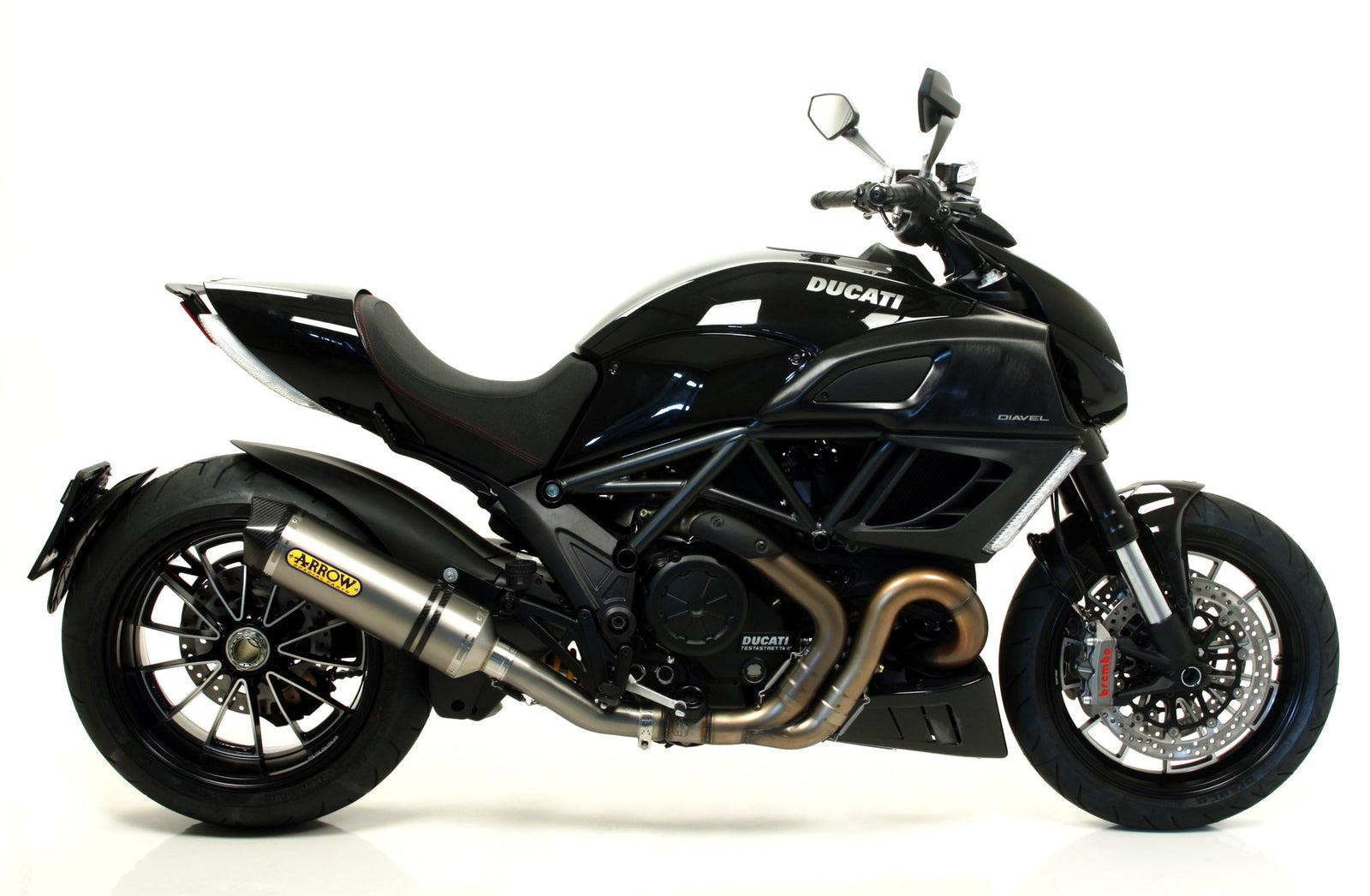 Arrow Race-Tech Titanium Slip On With Carbon End Cap