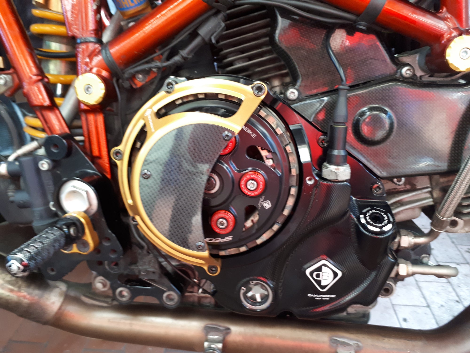 CCDV17 - 3D-EVO CLUTCH-SIDE CASING FOR DRY CLUTCH
