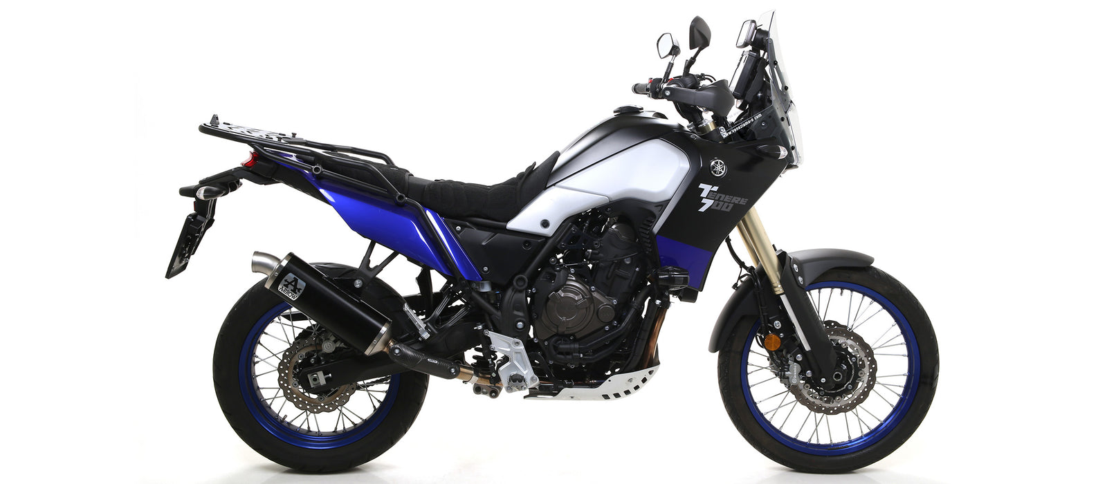 Arrow Indy-Race Aluminium Dark" Slip On With Steel End Cap"