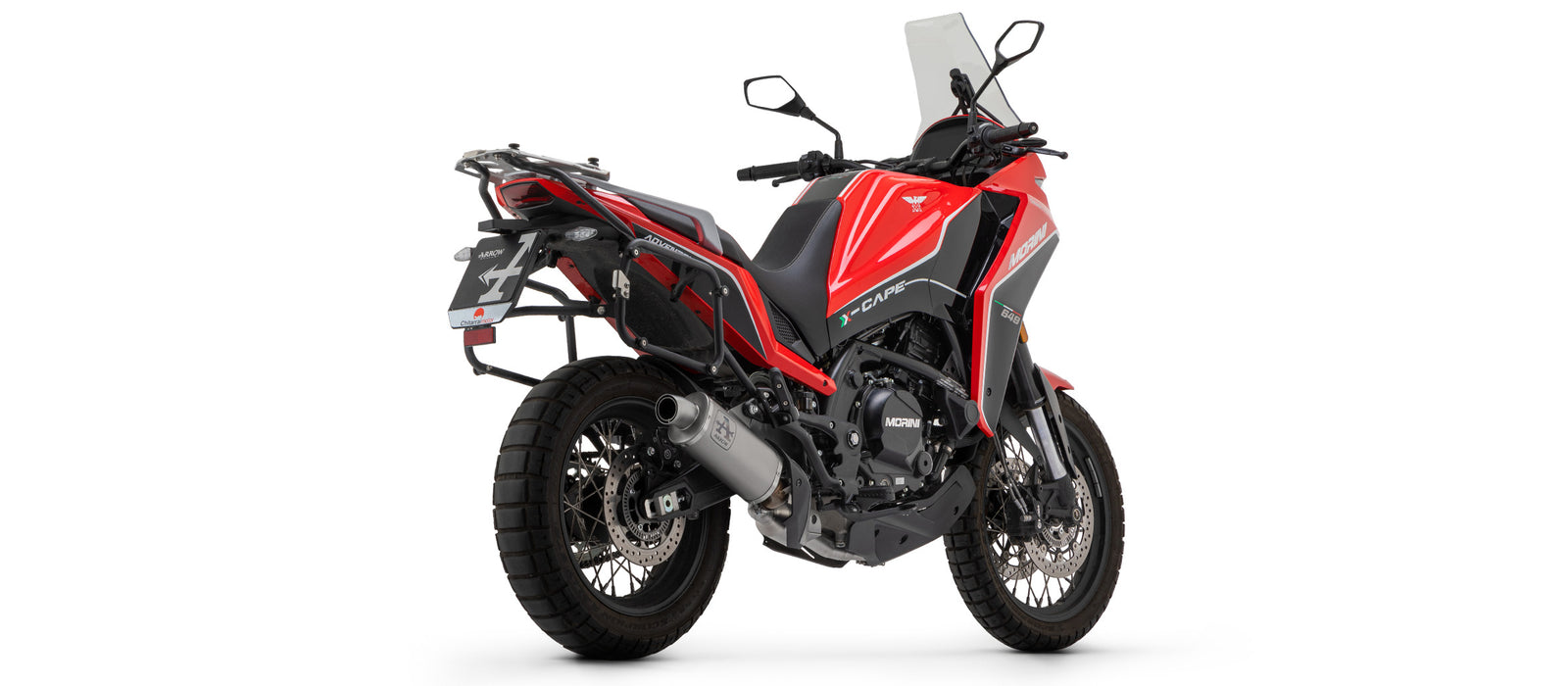 Arrow Full System With Indy Race Titanium Slip On